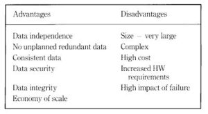 advantage of dbms in hindi