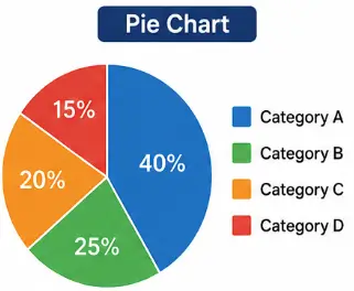 Pie Chart in Hindi