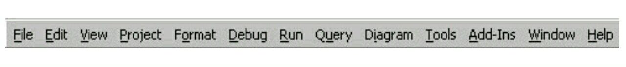 IDE menu bar in hindi