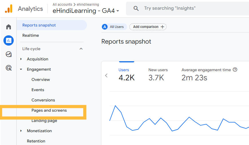 ga4 reports