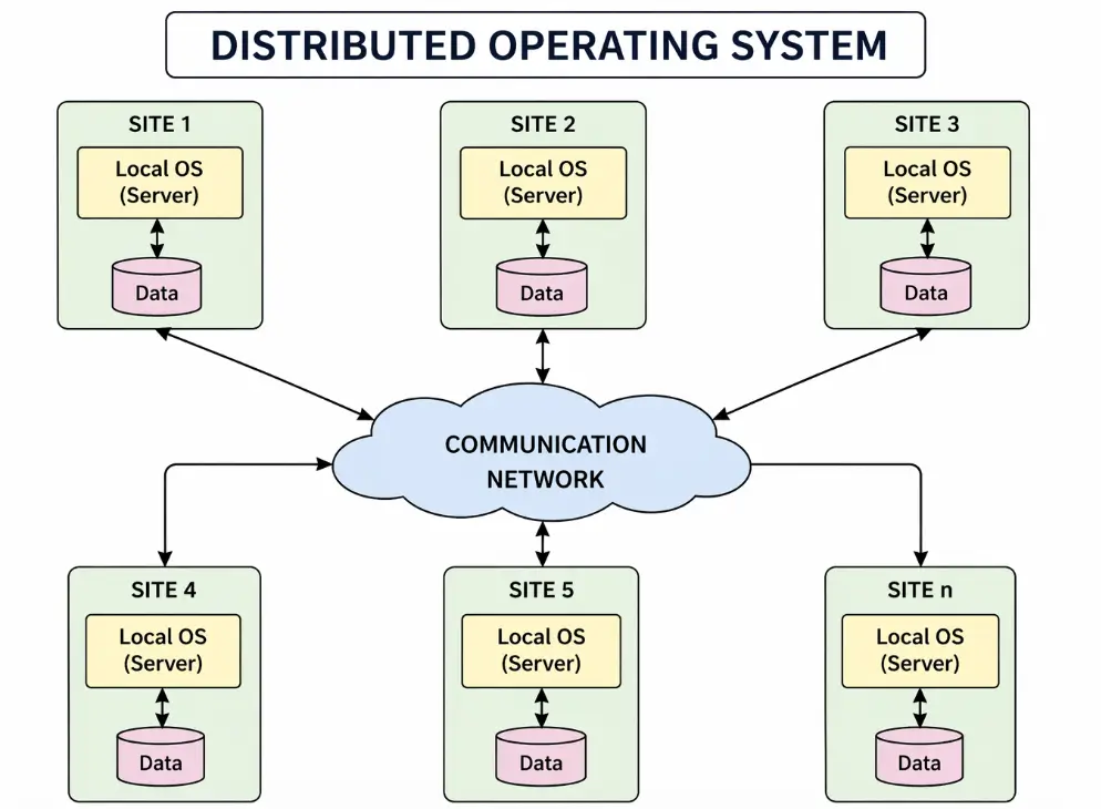 Distributed Operating System in Hindi